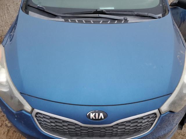 KNAFZ4A82E5138965 - 2014 KIA FORTE EX BLUE photo 11