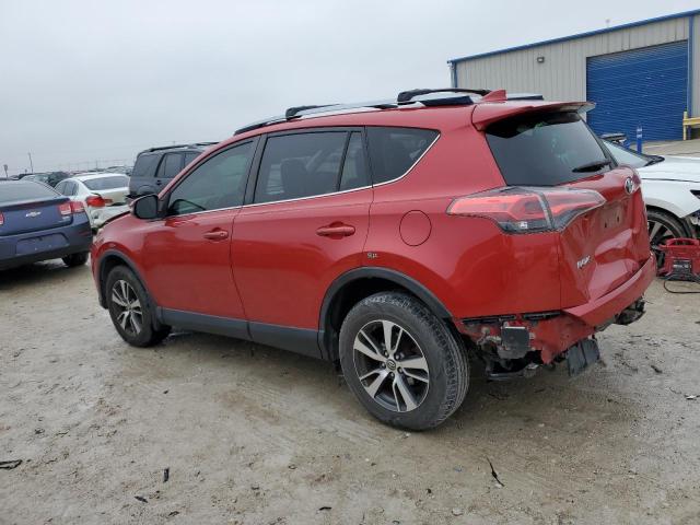 JTMWFREV9HJ138854 - 2017 TOYOTA RAV4 XLE RED photo 2