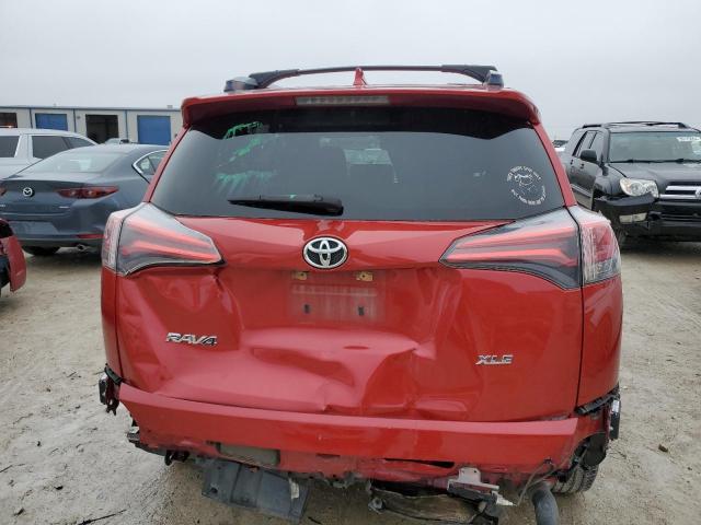 JTMWFREV9HJ138854 - 2017 TOYOTA RAV4 XLE RED photo 6