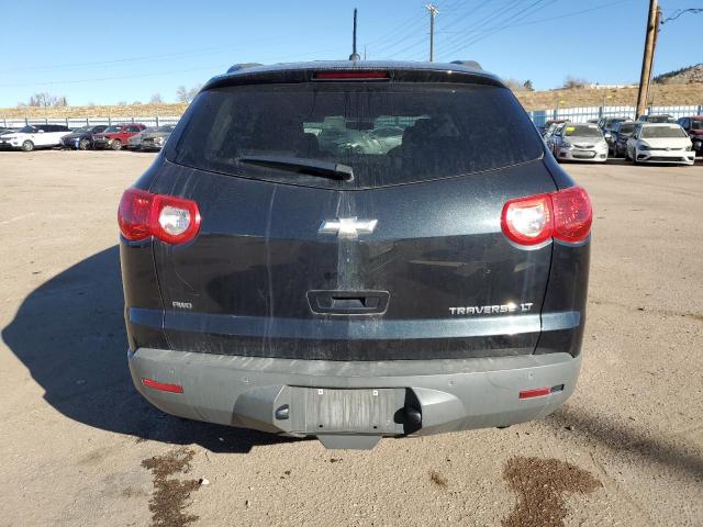 1GNKVGED6CJ298879 - 2012 CHEVROLET TRAVERSE LT BLACK photo 6