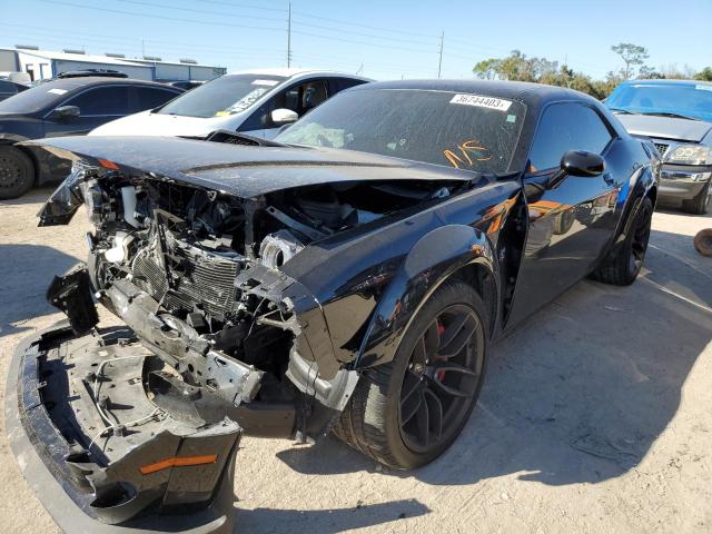 2C3CDZFJ1NH105031 - 2022 DODGE CHALLENGER R/T SCAT PACK BLACK photo 1