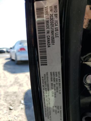 2C3CDZFJ1NH105031 - 2022 DODGE CHALLENGER R/T SCAT PACK BLACK photo 13