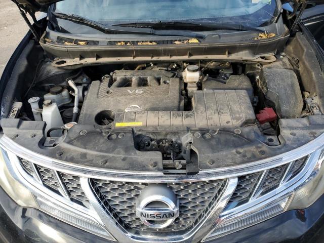 JN8AZ1MU6DW204192 - 2013 NISSAN MURANO S BLACK photo 11