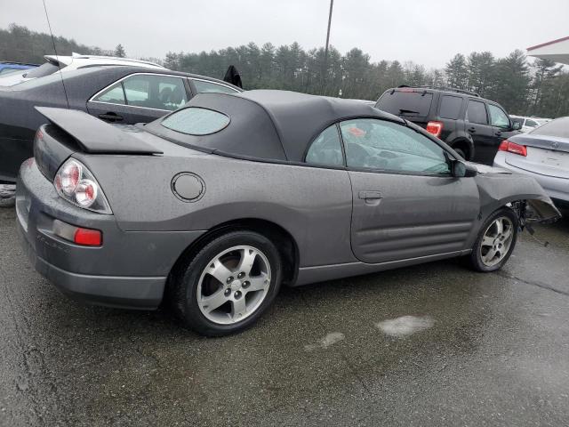 4A3AE45G94E036892 - 2004 MITSUBISHI ECLIPSE SPYDER GS SILVER photo 3