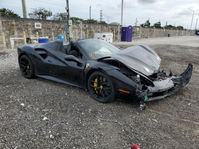 ZFF80AMA8J0236636 - 2018 FERRARI 488 SPIDER BLACK photo 4