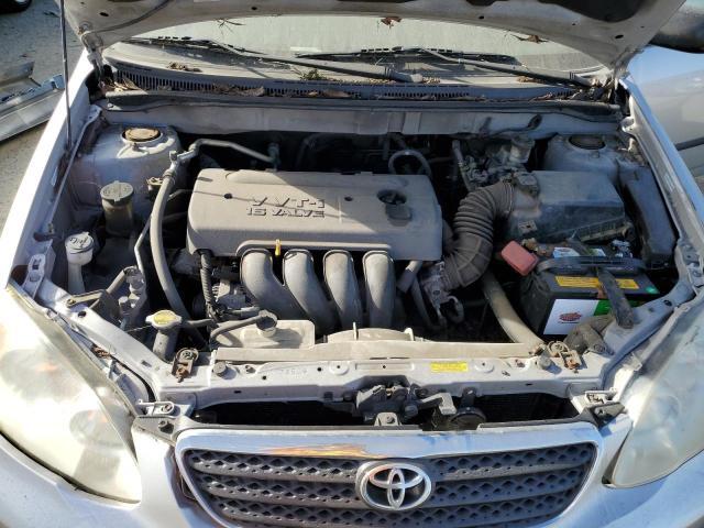 1NXBR32E55Z365813 - 2005 TOYOTA COROLLA CE SILVER photo 11