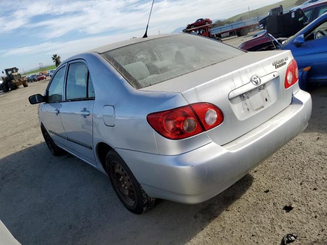 1NXBR32E55Z365813 - 2005 TOYOTA COROLLA CE SILVER photo 2