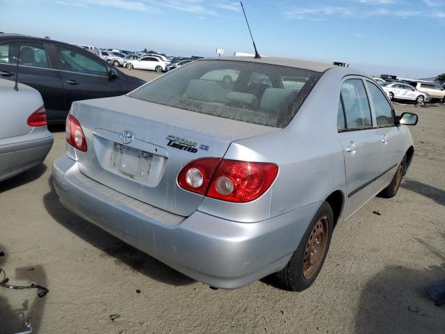 1NXBR32E55Z365813 - 2005 TOYOTA COROLLA CE SILVER photo 3