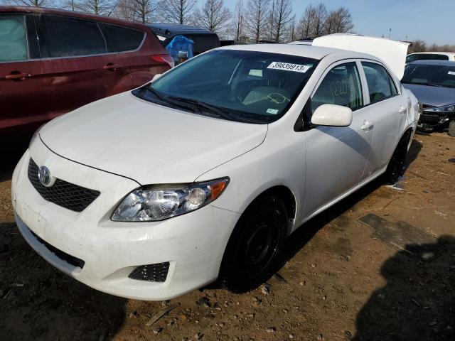 JTDBL40E89J037291 - 2009 TOYOTA COROLLA BASE WHITE photo 1