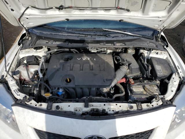 JTDBL40E89J037291 - 2009 TOYOTA COROLLA BASE WHITE photo 11