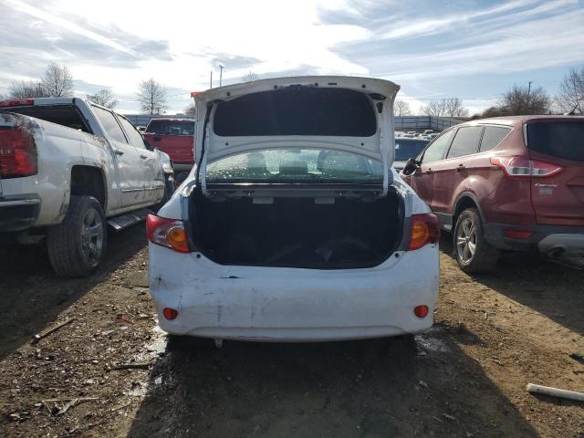 JTDBL40E89J037291 - 2009 TOYOTA COROLLA BASE WHITE photo 6