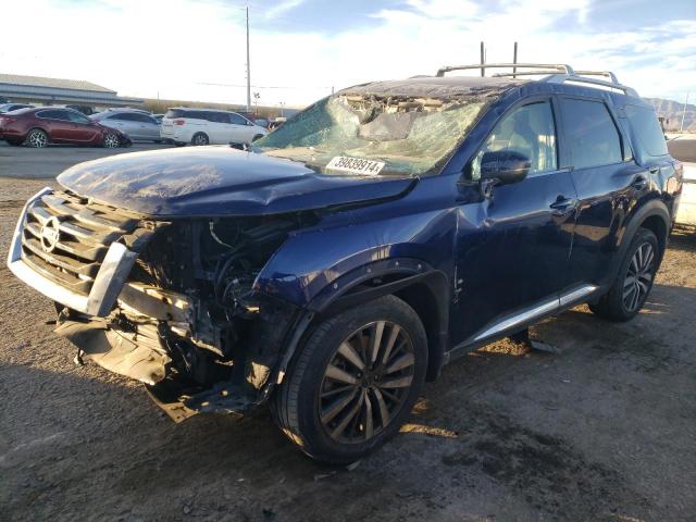 5N1DR3DJ8NC263950 - 2022 NISSAN PATHFINDER PLATINUM BLUE photo 1