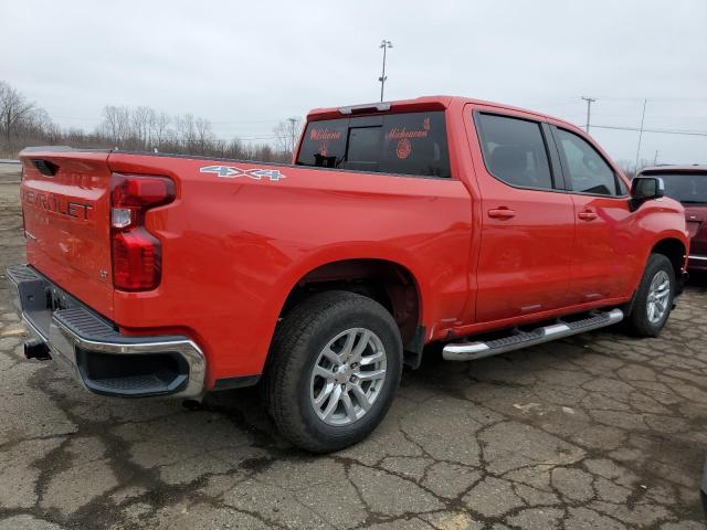 3GCUYDED2LG236338 - 2020 CHEVROLET 1500 SILVE K1500 LT RED photo 3