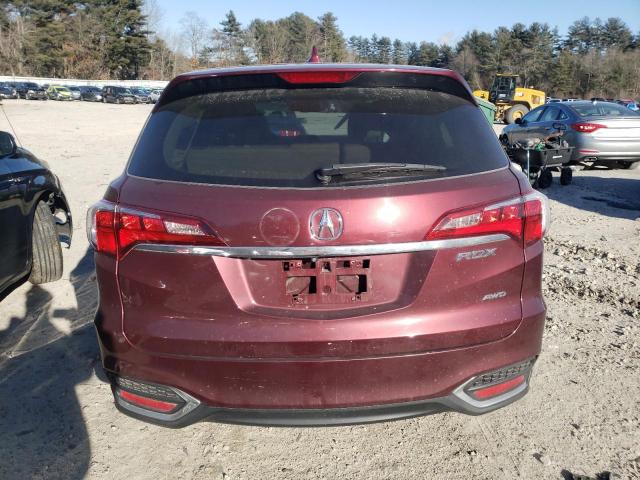 5J8TB4H33HL016119 - 2017 ACURA RDX RED photo 6