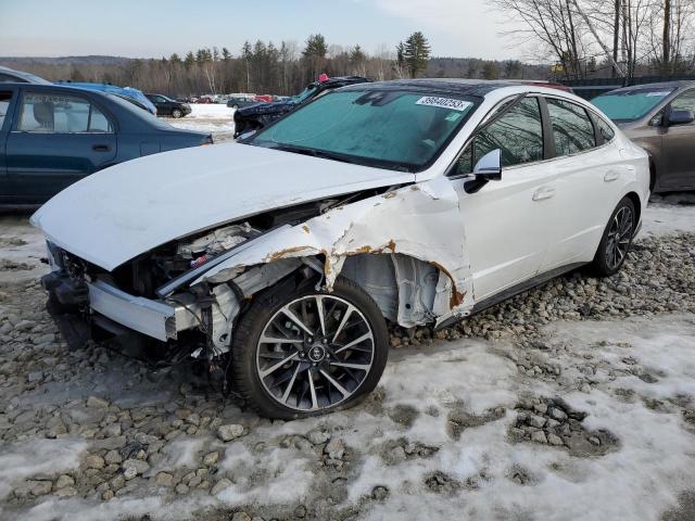 KMHL34J27PA247625 - 2023 HYUNDAI SONATA LIMITED WHITE photo 1