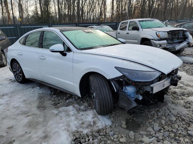 KMHL34J27PA247625 - 2023 HYUNDAI SONATA LIMITED WHITE photo 4