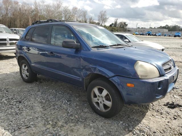 KM8JM12B36U349468 - 2006 HYUNDAI TUCSON GL BLUE photo 4