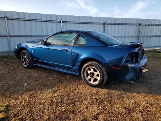 1FAFP4046YF224873 - 2000 FORD MUSTANG BLUE photo 2