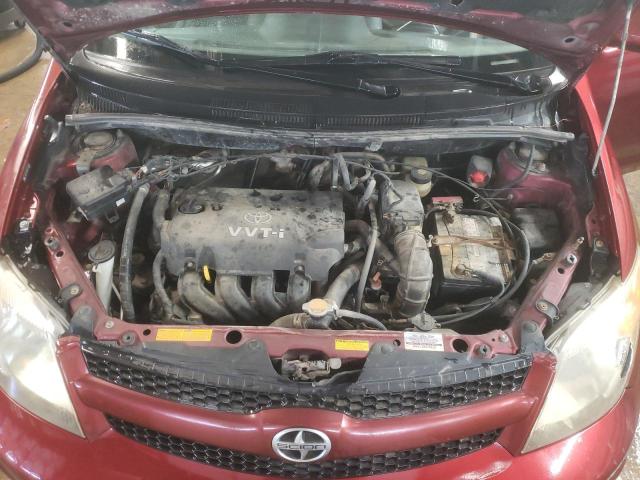 JTKKT624360129824 - 2006 TOYOTA SCION XA BURGUNDY photo 11