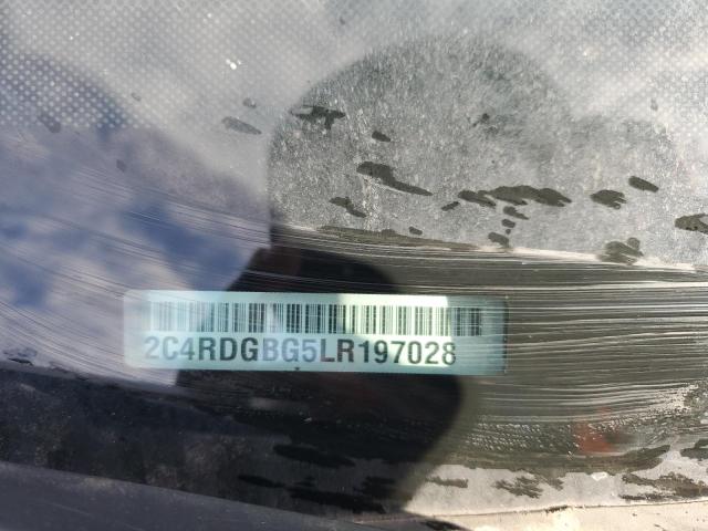 2C4RDGBG5LR197028 - 2020 DODGE GRAND CARA SE GRAY photo 13