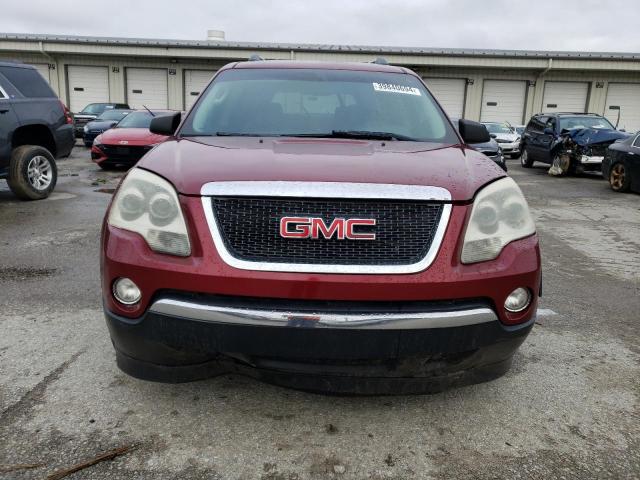 1GKLRLED9AJ126342 - 2010 GMC ACADIA SLE BURGUNDY photo 5