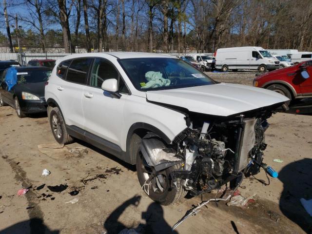 5NMS23AD2LH155806 - 2020 HYUNDAI SANTA FE SE WHITE photo 4