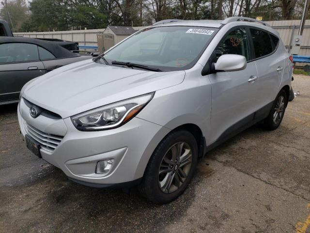 KM8JU3AG4FU012266 - 2015 HYUNDAI TUCSON LIMITED SILVER photo 1