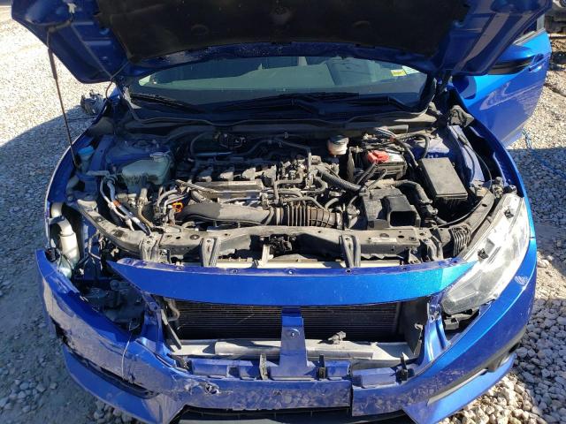 19XFC1F39JE002900 - 2018 HONDA CIVIC EX BLUE photo 11