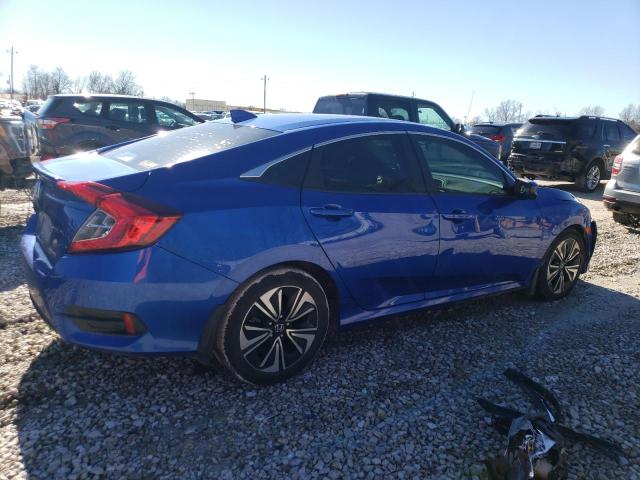 19XFC1F39JE002900 - 2018 HONDA CIVIC EX BLUE photo 3