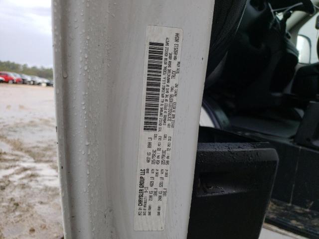 3C6TRVDG1EE103795 - 2014 RAM PROMASTER 2500 HIGH WHITE photo 13