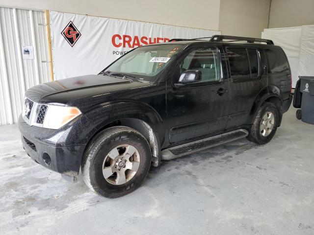 5N1AR18WX6C638252 - 2006 NISSAN PATHFINDER LE BLACK photo 1