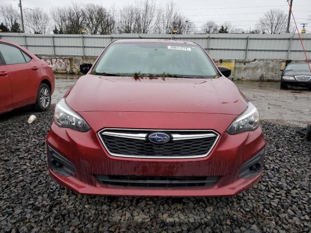 4S3GKAA69J3614062 - 2018 SUBARU IMPREZA RED photo 5