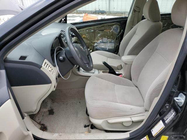 JTDBU4EEXB9148115 - 2011 TOYOTA COROLLA BASE BLACK photo 7