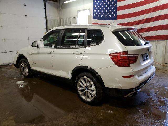 5UXWX9C58G0D66396 - 2016 BMW X3 XDRIVE28I WHITE photo 2