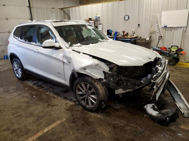 5UXWX9C58G0D66396 - 2016 BMW X3 XDRIVE28I WHITE photo 4