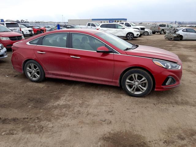 5NPE34AF7KH820492 - 2019 HYUNDAI SONATA LIMITED BURGUNDY photo 4