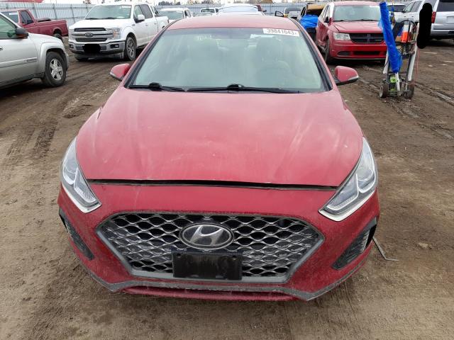 5NPE34AF7KH820492 - 2019 HYUNDAI SONATA LIMITED BURGUNDY photo 5