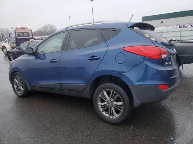 KM8JU3AG7EU871852 - 2014 HYUNDAI TUCSON GLS BLUE photo 2