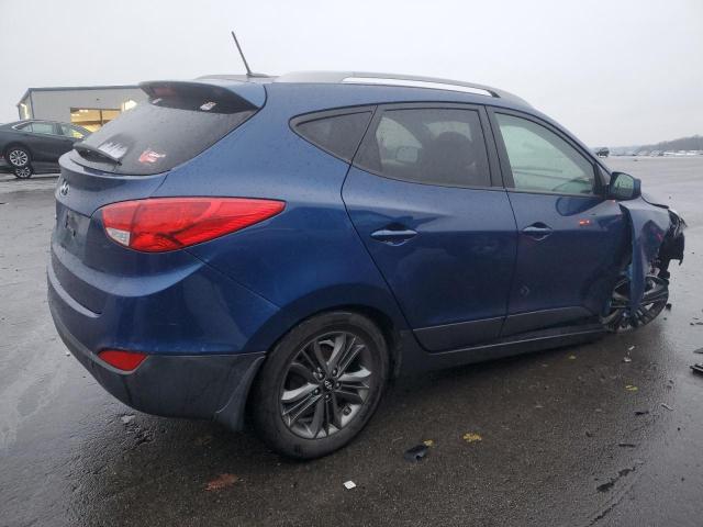 KM8JU3AG7EU871852 - 2014 HYUNDAI TUCSON GLS BLUE photo 3