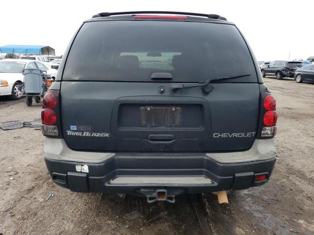 1GNDS13S032233990 - 2003 CHEVROLET TRAILBLAZE BLACK photo 6