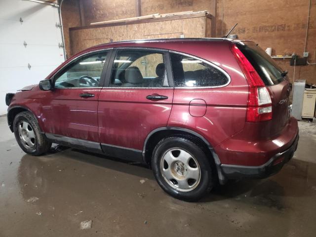 5J6RE48389L050150 - 2009 HONDA CR-V LX BURGUNDY photo 2