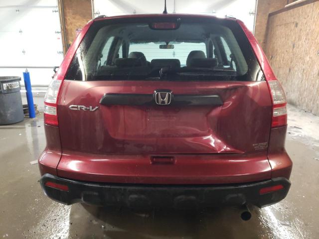 5J6RE48389L050150 - 2009 HONDA CR-V LX BURGUNDY photo 6