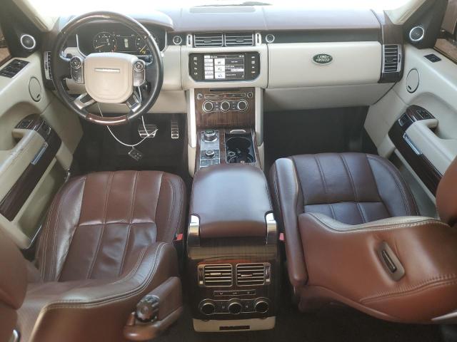 SALGV2EF2EA145625 - 2014 LAND ROVER RANGE ROVE AUTOBIOGRAPHY WHITE photo 8