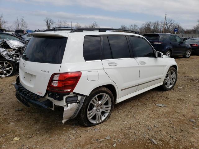 WDCGG8JB3FG354193 - 2015 MERCEDES-BENZ GLK 350 4MATIC WHITE photo 3
