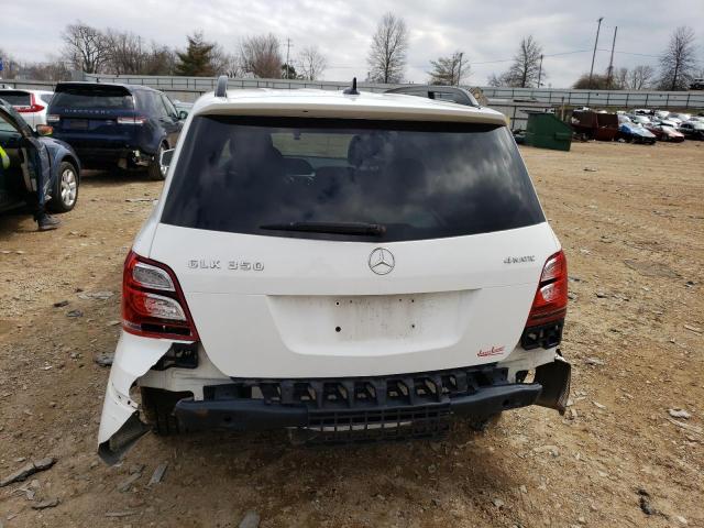 WDCGG8JB3FG354193 - 2015 MERCEDES-BENZ GLK 350 4MATIC WHITE photo 6