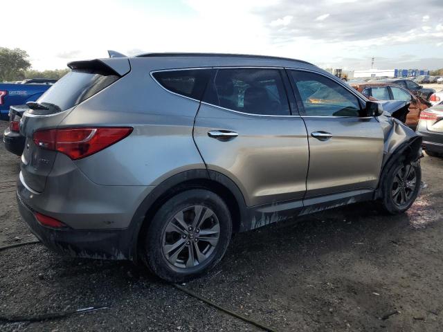 5XYZU3LB5EG205034 - 2014 HYUNDAI SANTA FE S SILVER photo 3