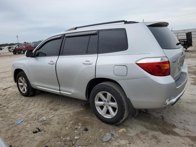 JTEDS41A282017680 - 2008 TOYOTA HIGHLANDER SILVER photo 2