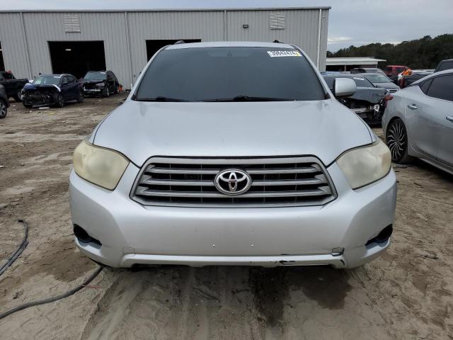 JTEDS41A282017680 - 2008 TOYOTA HIGHLANDER SILVER photo 5