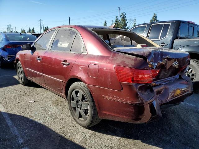 5NPET46CX9H563353 - 2009 HYUNDAI SONATA GLS BURGUNDY photo 2