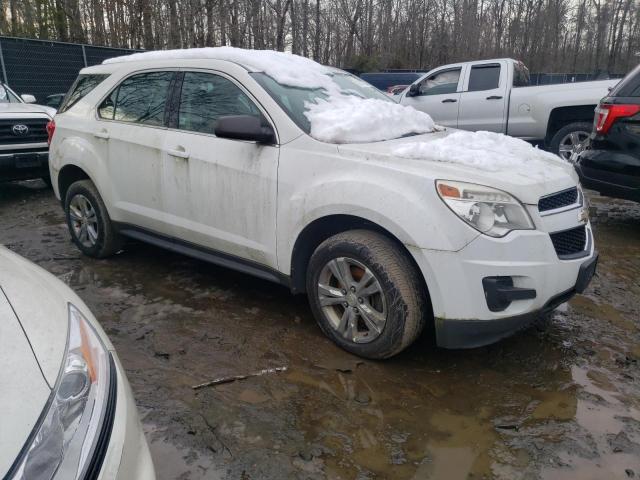 2CNALBEW5A6301422 - 2010 CHEVROLET EQUINOX LS WHITE photo 4